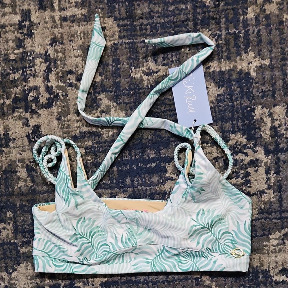 Ricki Rum Royal Plam Bikini Top